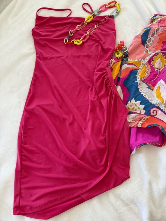 Joe & Elle Other - Joe & Elle Hot Pink Swim Coverup , super cute as a summer dress !